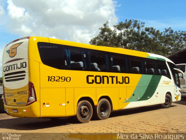 Empresa Gontijo de Transportes 18290 na cidade de Porto Velho, Rondônia, Brasil, por Alex da Silva Rodrigues. Número da foto: #1685814.