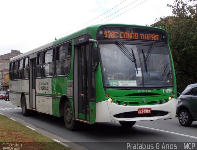 Viação Santa Brígida 1 1199 na cidade de São Paulo, São Paulo, Brasil, por Cristiano Soares da Silva. ID da foto: 1685656.