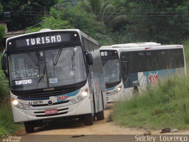 Auto Viação 1001 RJ 108.785 na cidade de Queimados, Rio de Janeiro, Brasil, por Sidcley Lourenço. ID da foto: 1686022.