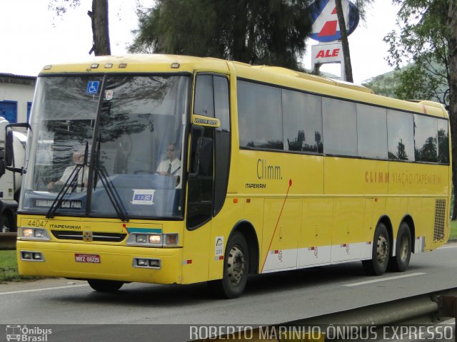 Viação Itapemirim 44047 na cidade de Queimados, Rio de Janeiro, Brasil, por Roberto Marinho - Ônibus Expresso. ID da foto: 1686212.