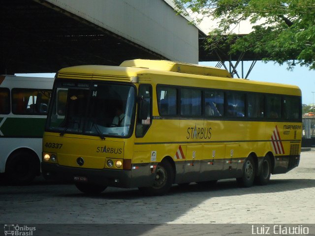 Viação Itapemirim 40337 na cidade de Vitória, Espírito Santo, Brasil, por Luiz Claudio . ID da foto: 1684417.