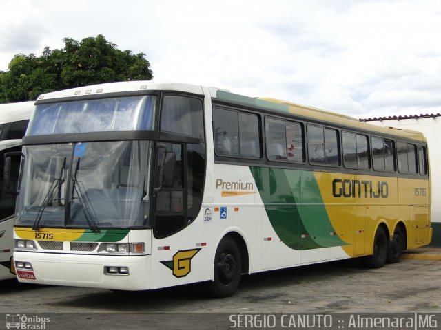 Empresa Gontijo de Transportes 15715 na cidade de Almenara, Minas Gerais, Brasil, por Sérgio Augusto Braga Canuto. Número da foto: #1686826.
