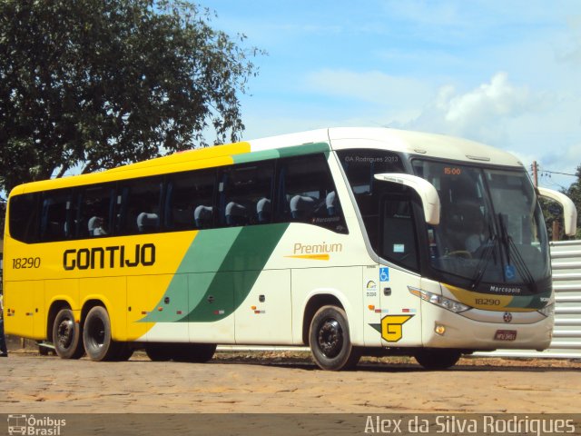 Empresa Gontijo de Transportes 18290 na cidade de Porto Velho, Rondônia, Brasil, por Alex da Silva Rodrigues. Número da foto: #1685824.