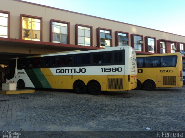 Empresa Gontijo de Transportes 11380 na cidade de Governador Valadares, Minas Gerais, Brasil, por Fabri Ferreira. Número da foto: #1688502.