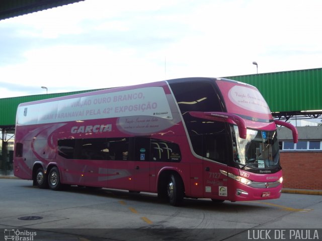 Viação Garcia 7127 na cidade de São Paulo, São Paulo, Brasil, por Luis de Ricado Brito. Número da foto: #1687125.