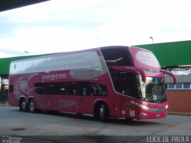 Viação Garcia 7127 na cidade de São Paulo, São Paulo, Brasil, por Luis de Ricado Brito. ID da foto: 1687125.