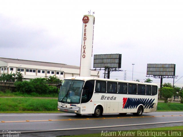 Breda Transportes e Serviços 1777 na cidade de Cubatão, São Paulo, Brasil, por Adam Xavier Rodrigues Lima. Número da foto: #1688692.