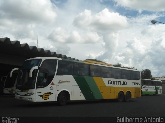 Empresa Gontijo de Transportes 17195 na cidade de Araxá, Minas Gerais, Brasil, por Guilherme Antonio. Número da foto: #1688095.