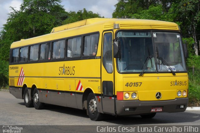 Viação Itapemirim 40157 na cidade de Recife, Pernambuco, Brasil, por Carlos César Luna Carvalho Filho. ID da foto: 1686927.