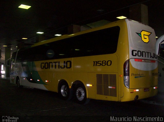 Empresa Gontijo de Transportes 11580 na cidade de Belo Horizonte, Minas Gerais, Brasil, por Maurício Nascimento. ID da foto: 1688071.