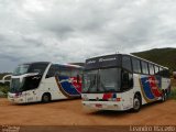 Arte Transportes e Turismo 4000 na cidade de Porteirinha, Minas Gerais, Brasil, por Leandro Macedo. Número da foto: #:id.