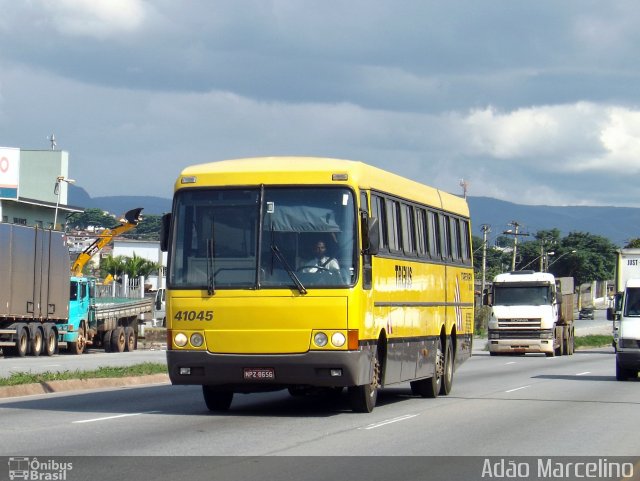 Viação Itapemirim 41045 na cidade de Belo Horizonte, Minas Gerais, Brasil, por Adão Raimundo Marcelino. Número da foto: #1690599.
