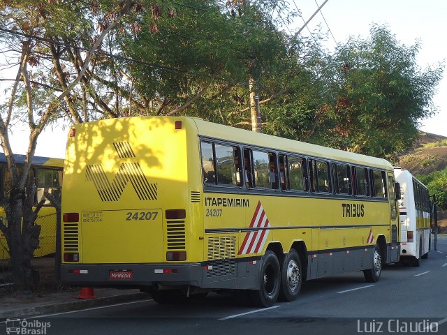 Viação Itapemirim 24207 na cidade de Vitória, Espírito Santo, Brasil, por Luiz Claudio . ID da foto: 1690314.