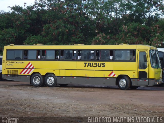 Viação Itapemirim 20037 na cidade de Vitória, Espírito Santo, Brasil, por Gilberto Martins. Número da foto: #1689501.
