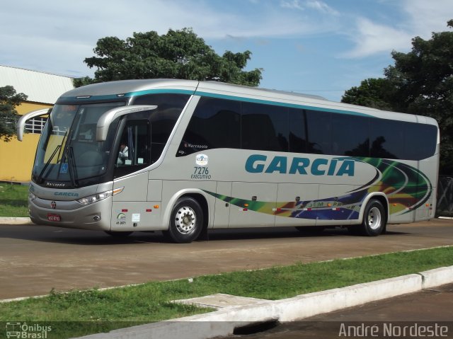 Viação Garcia 7276 na cidade de Maringá, Paraná, Brasil, por André Nordeste. Número da foto: #1689199.