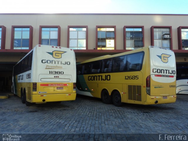 Empresa Gontijo de Transportes 11380 na cidade de Governador Valadares, Minas Gerais, Brasil, por Fabri Ferreira. Número da foto: #1690360.