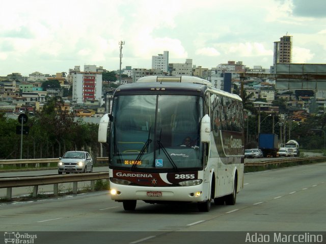 Expresso Gardenia 2855 na cidade de Belo Horizonte, Minas Gerais, Brasil, por Adão Raimundo Marcelino. Número da foto: #1690668.