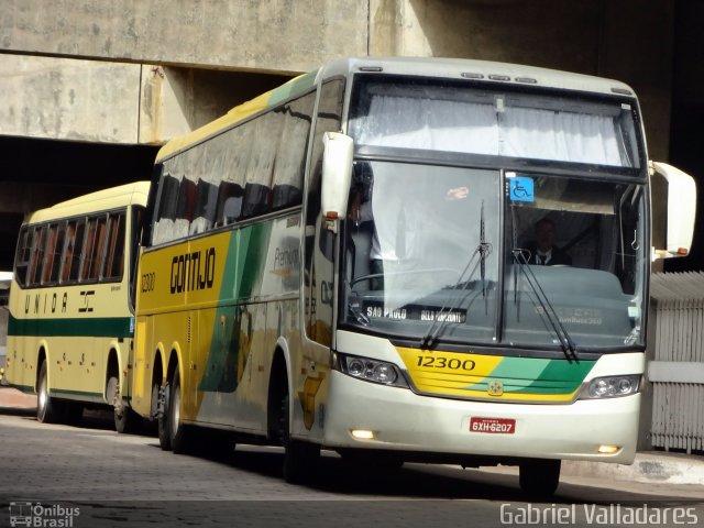 Empresa Gontijo de Transportes 12300 na cidade de Belo Horizonte, Minas Gerais, Brasil, por Gabriel Valladares. Número da foto: #1689166.