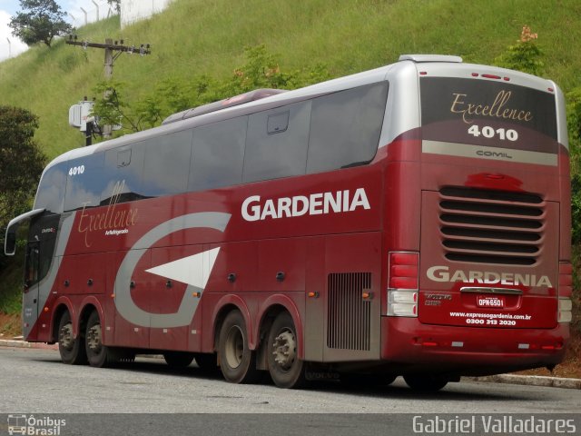 Expresso Gardenia 4010 na cidade de Pouso Alegre, Minas Gerais, Brasil, por Gabriel Valladares. Número da foto: #1689160.