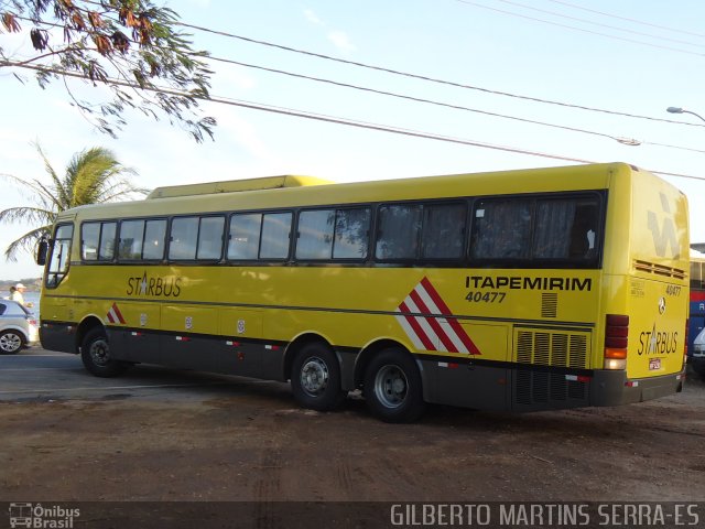 Viação Itapemirim 40477 na cidade de Vitória, Espírito Santo, Brasil, por Gilberto Martins. Número da foto: #1689507.