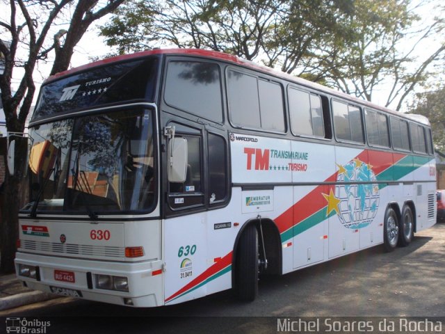 Transmariane Turismo 630 na cidade de Aparecida, São Paulo, Brasil, por Michel Soares da Rocha. Número da foto: #1693125.