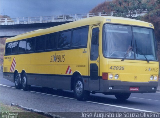 Viação Itapemirim 42035 na cidade de Barra Mansa, Rio de Janeiro, Brasil, por José Augusto de Souza Oliveira. Número da foto: #1691397.