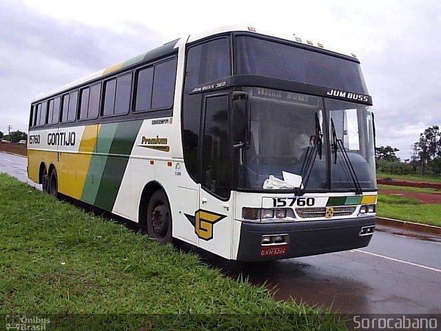 Empresa Gontijo de Transportes 15760 na cidade de Brasília, Distrito Federal, Brasil, por Elias  Junior. ID da foto: 1692681.