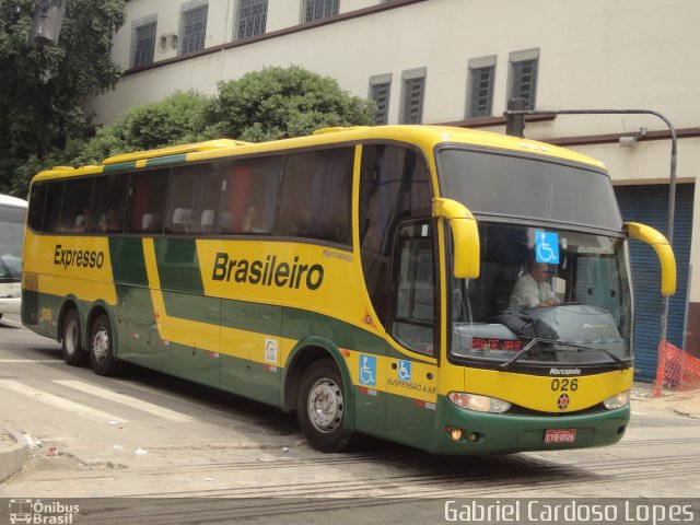 Expresso Brasileiro 026 na cidade de Rio de Janeiro, Rio de Janeiro, Brasil, por Gabriel Cardoso Lopes. ID da foto: 1691572.