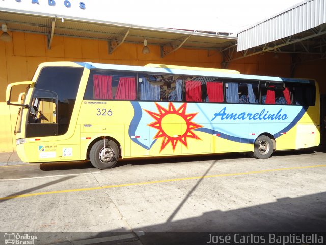 Expresso Amarelinho 326 na cidade de Sorocaba, São Paulo, Brasil, por José Carlos Baptistella. Número da foto: #1694745.