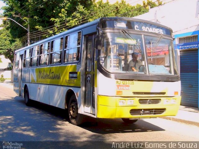 Viação Nilopolitana RJ 123.035 na cidade de Nova Iguaçu, Rio de Janeiro, Brasil, por André Luiz Gomes de Souza. Número da foto: #1694852.