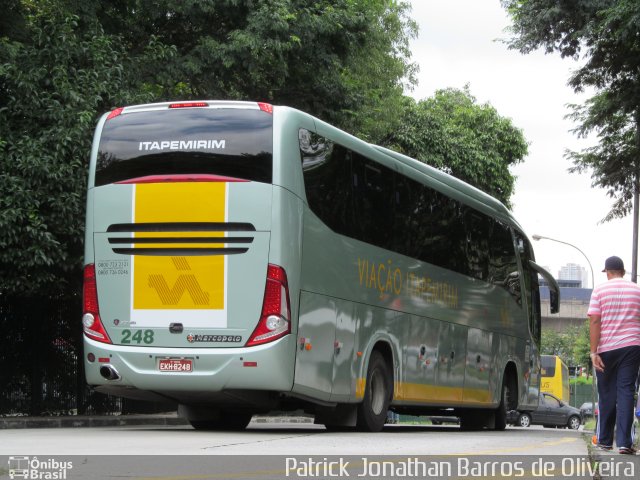 Viação Itapemirim 248 na cidade de São Paulo, São Paulo, Brasil, por Patrick Jonathan Barros de Oliveira. Número da foto: #1694200.