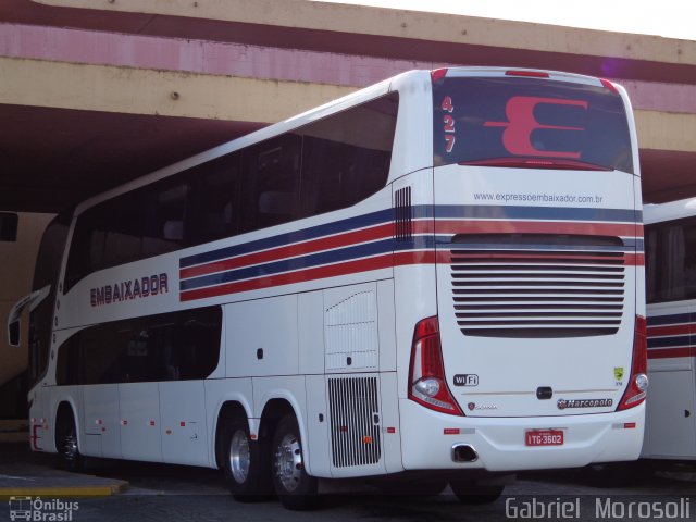 Expresso Embaixador 427 na cidade de Pelotas, Rio Grande do Sul, Brasil, por Gabriel  Morosoli. Número da foto: #1694882.