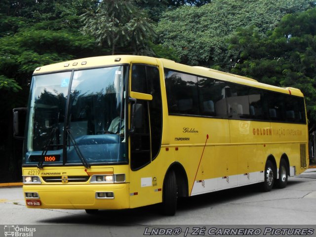 Viação Itapemirim 45219 na cidade de São Paulo, São Paulo, Brasil, por Leandro Carneiro. Número da foto: #1694013.