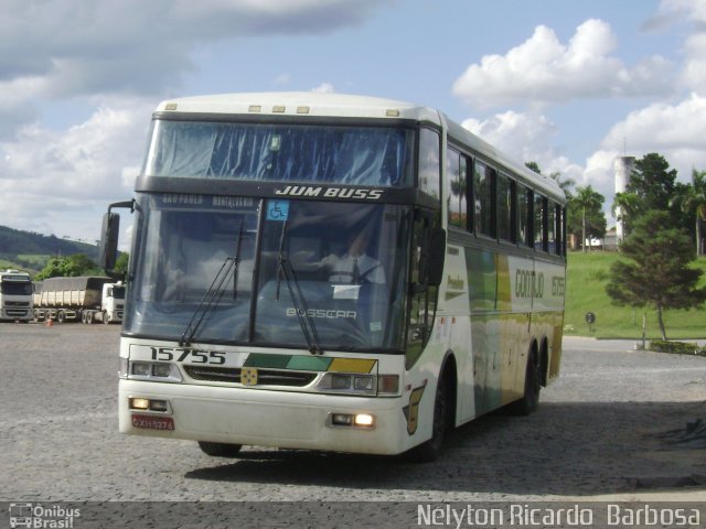 Empresa Gontijo de Transportes 15755 na cidade de Perdões, Minas Gerais, Brasil, por Nélyton Ricardo  Barbosa. ID da foto: 1696101.