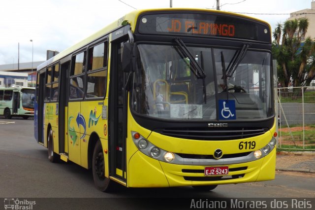 Empresa Circular de Marília 6119 na cidade de Marília, São Paulo, Brasil, por Adriano Moraes dos Reis. Número da foto: #1696471.