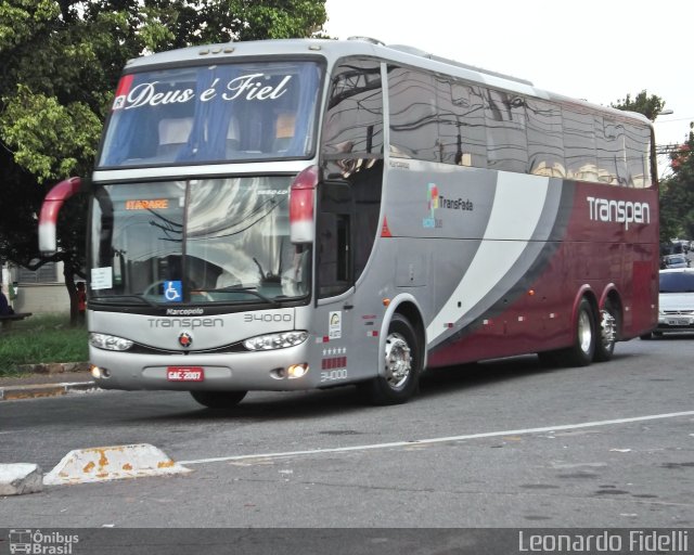 Transpen Transporte Coletivo e Encomendas 34000 na cidade de São Paulo, São Paulo, Brasil, por Leonardo Fidelli. ID da foto: 1696308.