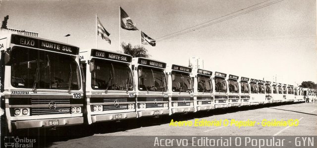 Viação Araguarina 103 na cidade de Goiânia, Goiás, Brasil, por Carlos Júnior. Número da foto: #1697962.