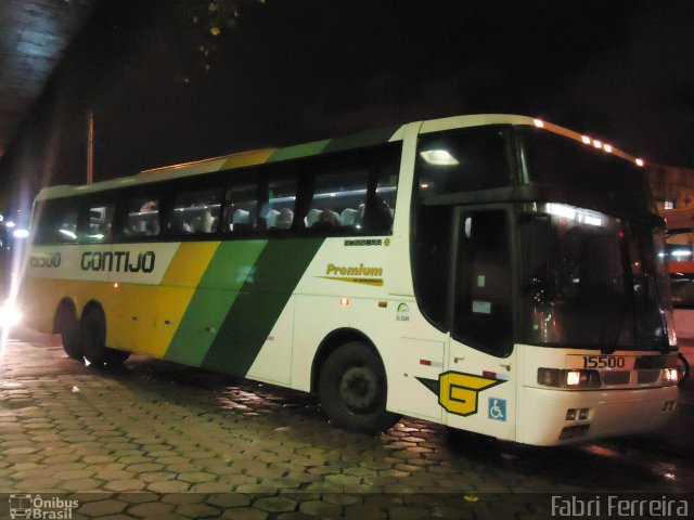 Empresa Gontijo de Transportes 15500 na cidade de Belo Horizonte, Minas Gerais, Brasil, por Fabri Ferreira. ID da foto: 1698963.