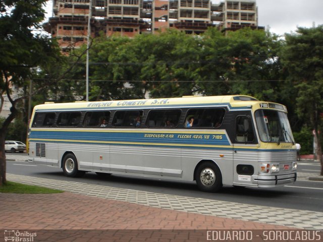 Viação Cometa 7185 na cidade de Sorocaba, São Paulo, Brasil, por EDUARDO - SOROCABUS. Número da foto: #1698886.