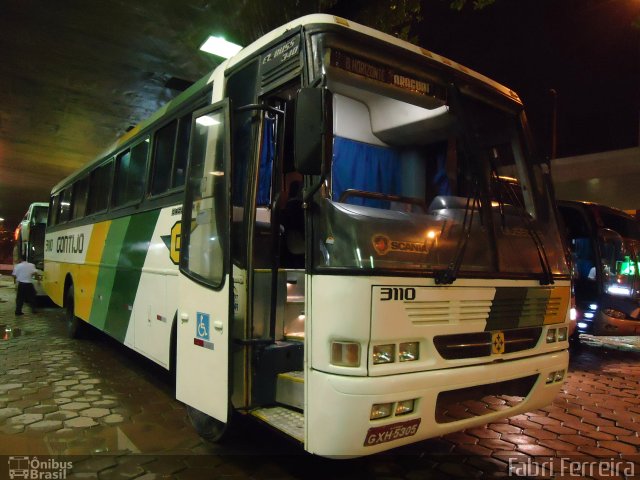 Empresa Gontijo de Transportes 3110 na cidade de Belo Horizonte, Minas Gerais, Brasil, por Fabri Ferreira. ID da foto: 1697346.