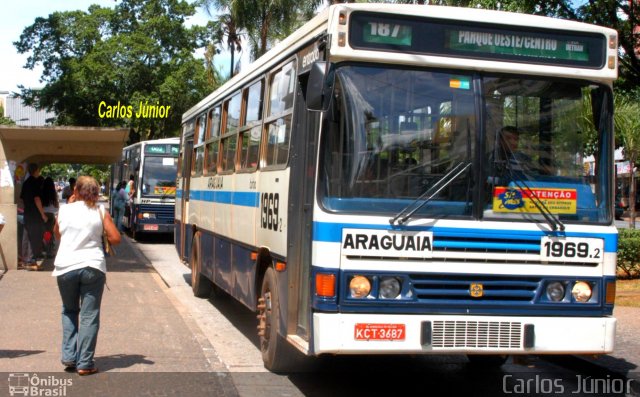 Rápido Araguaia 1969-2 na cidade de Goiânia, Goiás, Brasil, por Carlos Júnior. Número da foto: #1697856.