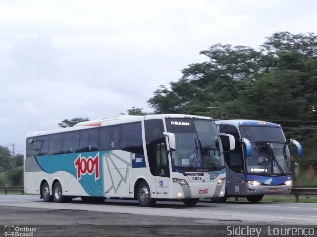 Auto Viação 1001 2806 na cidade de Queimados, Rio de Janeiro, Brasil, por Sidcley Lourenço. Número da foto: #1697381.