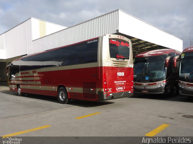 Santa Maria Fretamento e Turismo > Transportes Santa Maria(SP) 100 na cidade de São Bernardo do Campo, São Paulo, Brasil, por Agnaldo Penides. Número da foto: #1697860.