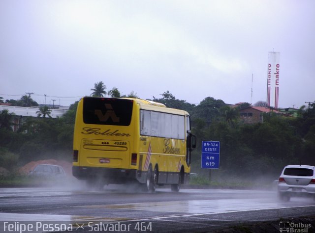 Viação Itapemirim 45289 na cidade de Salvador, Bahia, Brasil, por Felipe Pessoa de Albuquerque. ID da foto: 1699068.