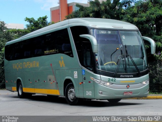 Viação Itapemirim 242 na cidade de São Paulo, São Paulo, Brasil, por Welder Dias. ID da foto: 1699146.