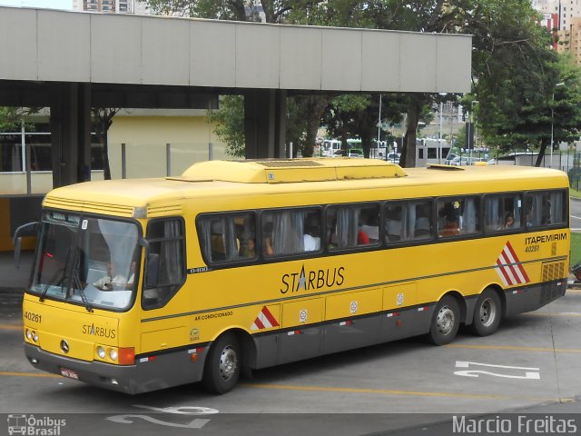 Viação Itapemirim 40261 na cidade de Ribeirão Preto, São Paulo, Brasil, por Marcio Freitas. ID da foto: 1699073.