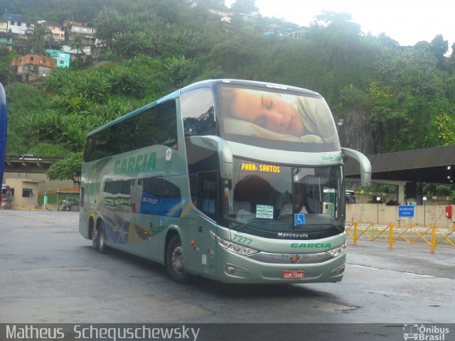 Viação Garcia 7277 na cidade de Santos, São Paulo, Brasil, por Matheus  Scheguschewsky. Número da foto: #1698573.