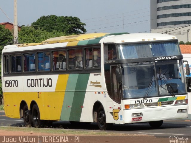 Empresa Gontijo de Transportes 15870 na cidade de Teresina, Piauí, Brasil, por João Victor. ID da foto: 1643590.