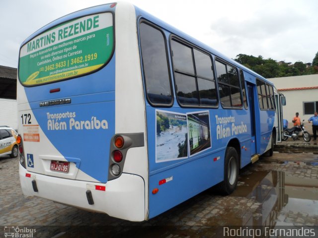 Transportes Além Paraíba 172 na cidade de Além Paraíba, Minas Gerais, Brasil, por Rodrigo Fernades. Número da foto: #1644111.