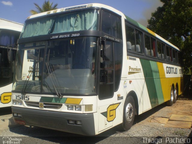 Empresa Gontijo de Transportes 15115 na cidade de Januária, Minas Gerais, Brasil, por Thiago  Pacheco. Número da foto: #1643594.